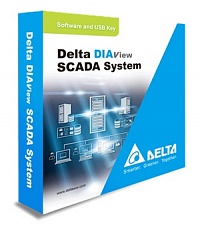 DIAV-0101K0000C DIAView SCADA Standalone Vision, Watchdog USB Key, 1000 I/O Points