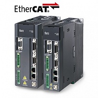 ASD-A2-0221-E Блок управления 0.2кВт 1x220В, EtherCAT, порт дискретных входов, USB