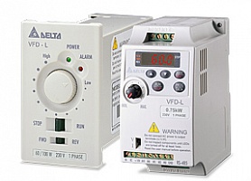 VFD40WL21B Преобразователь частоты (0.04kW 220V)
